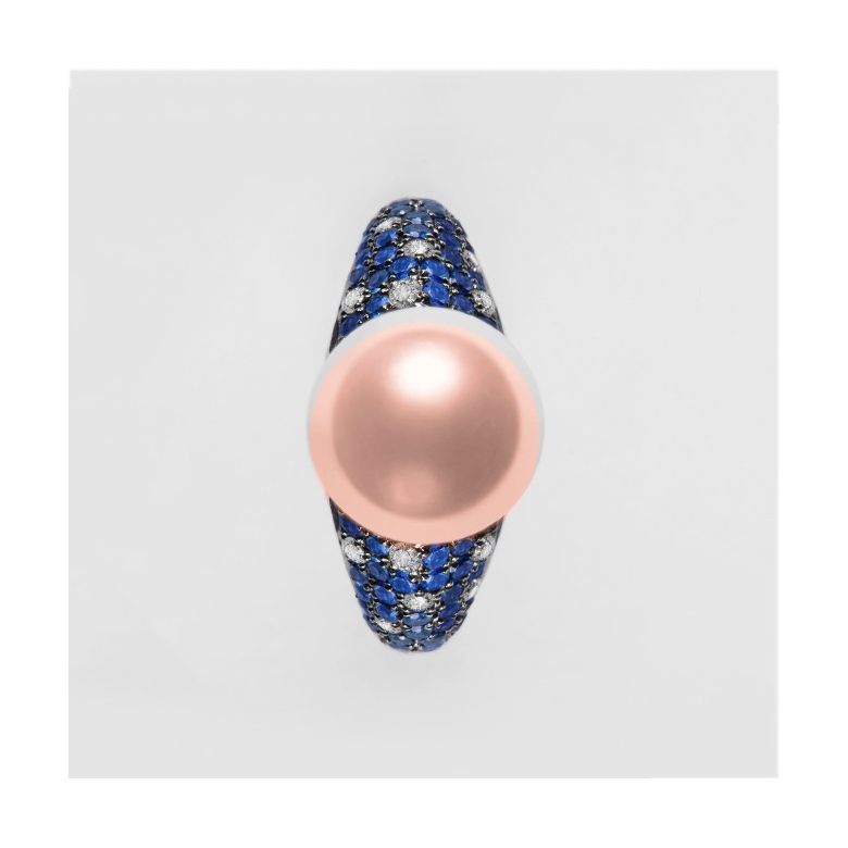 Bague Merlin l'Enchanteur or blanc - 4