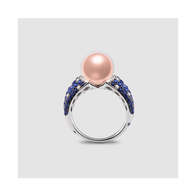 Bague Merlin l'Enchanteur or blanc - 6