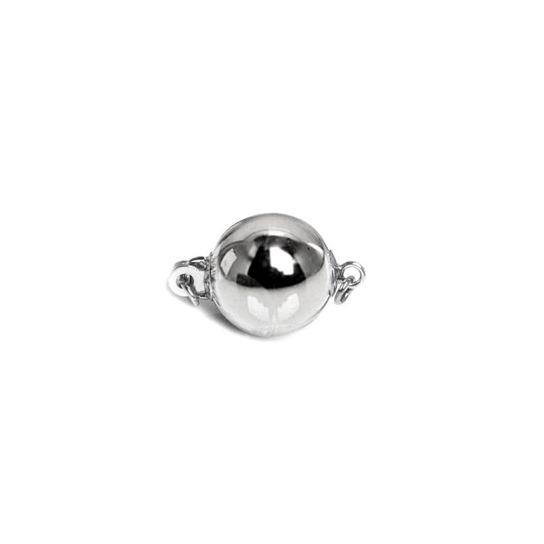 Bolla, Or blanc 14cts, 8mm - 1