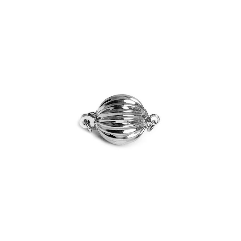 Boccino, Or blanc 18cts, 7mm - 1