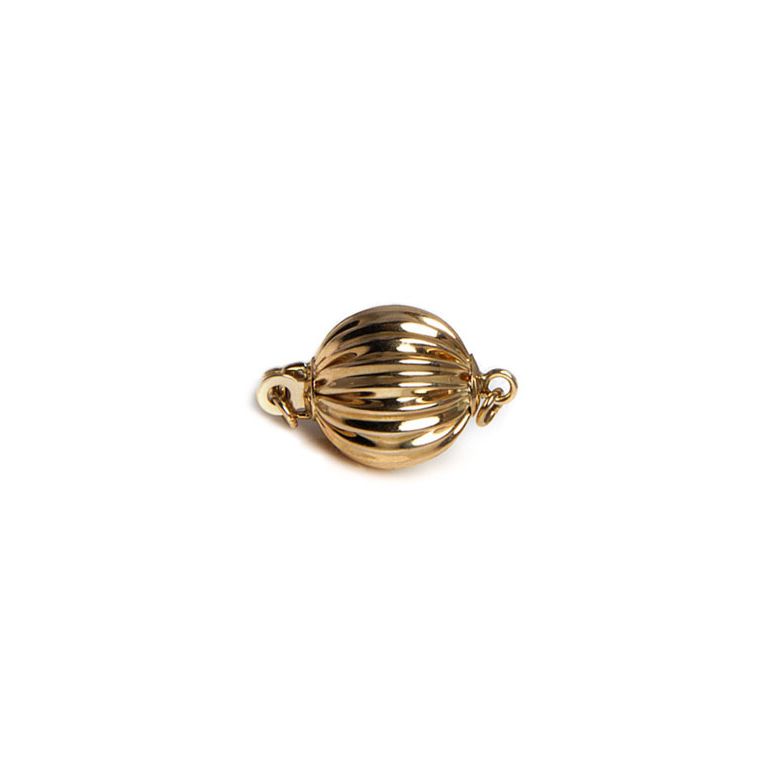 Boccino, Or jaune 14cts, 7mm - 1