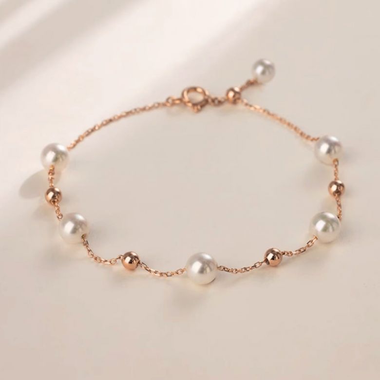 Bracelet Solstice or rose - 1