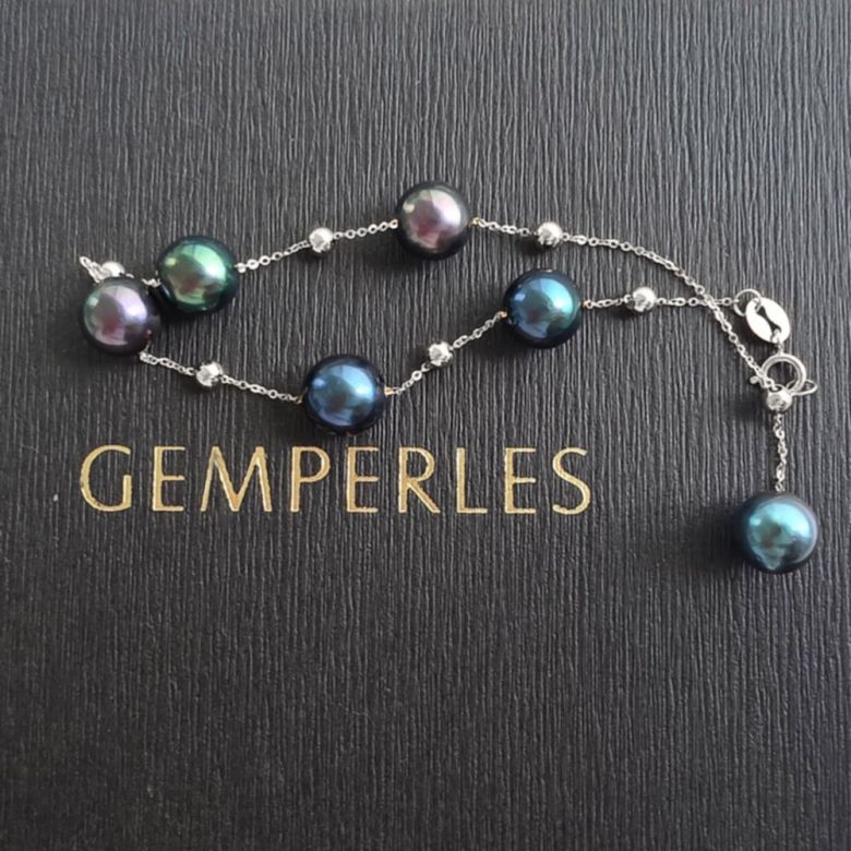 Bracelet Solstice IV or blanc - 2
