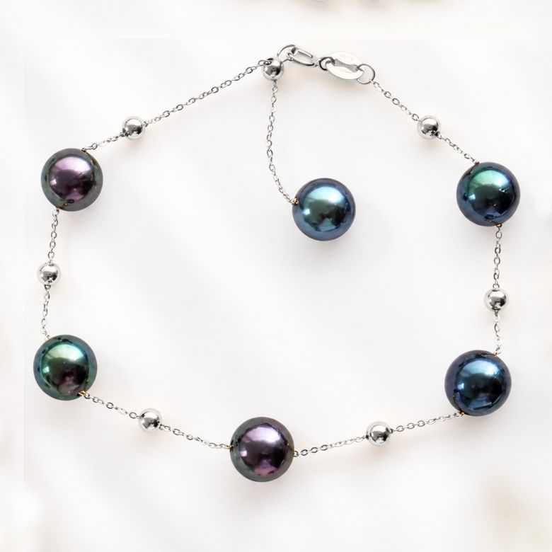 Bracelet Solstice IV or blanc - 3