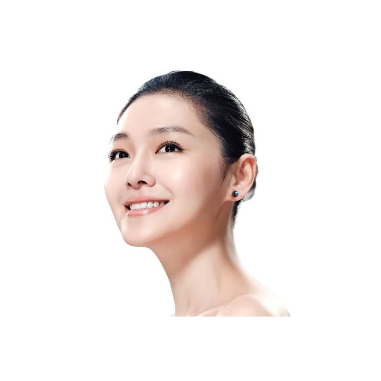 Boucles oreilles perles Akoya noires Japon 7/7.5mm. AAA, Or blanc - 3