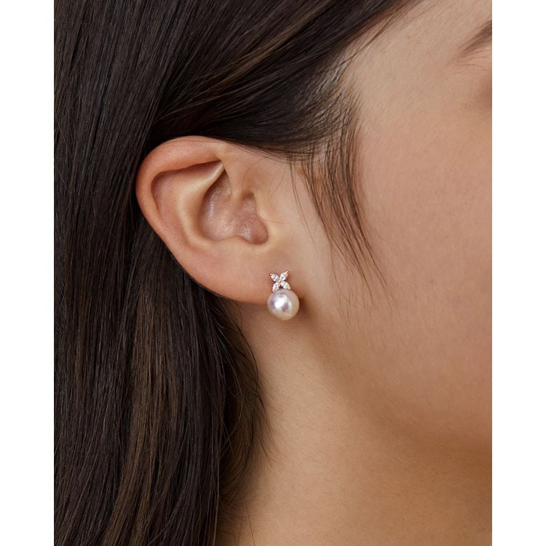 Boucles Oreilles Symphonie Nuptiale Or rose - 4