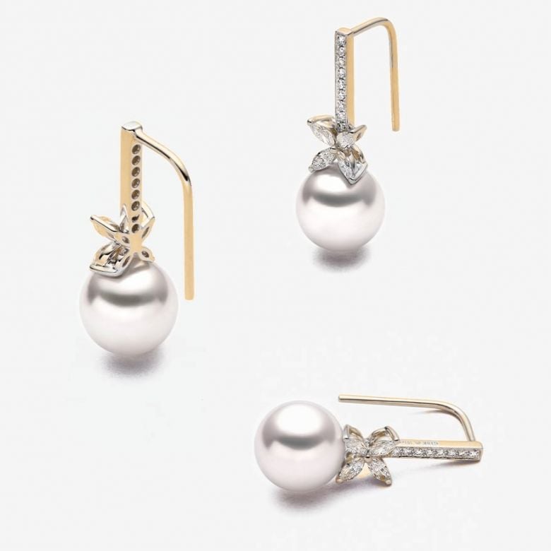 Crochet Oreilles Symphonie Nuptiale Or jaune - 6