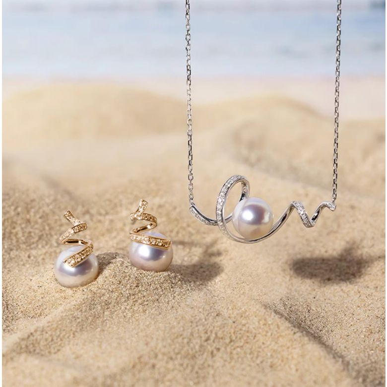 Ondine Boucles pendantes or jaune - 4