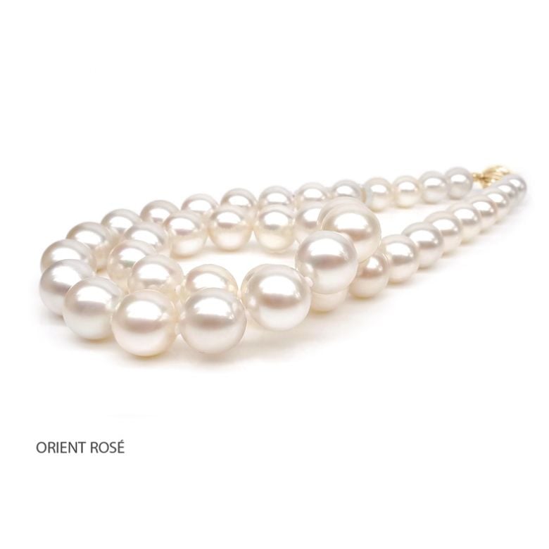 Collier grosse perle - Collier mariage perle blanche - 9.5/10.5mm - 5