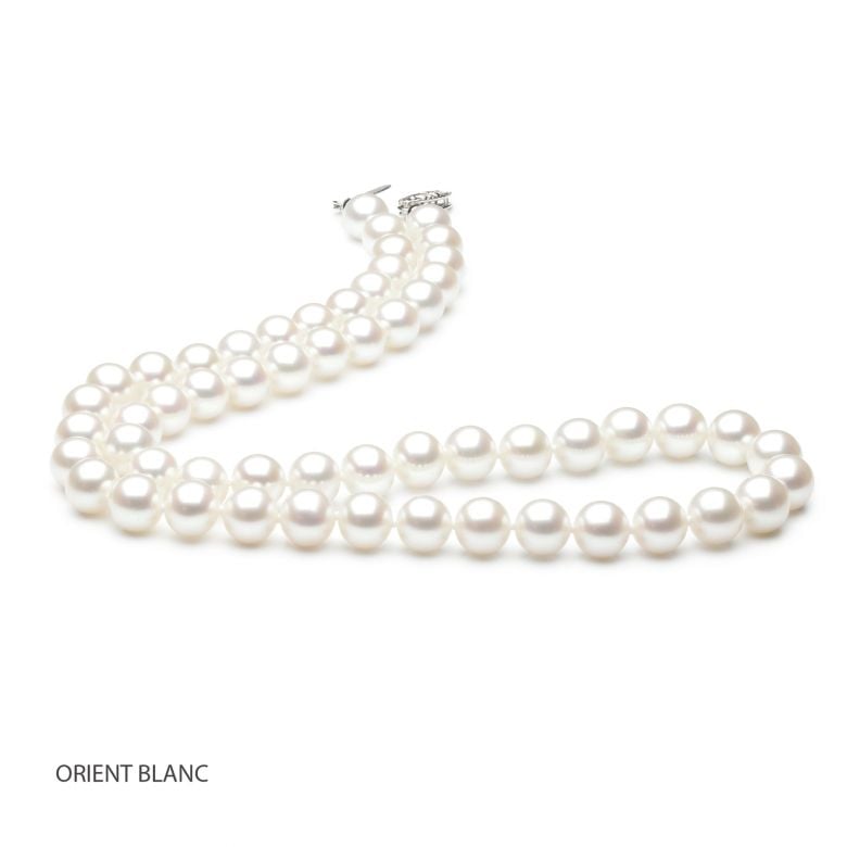 Collier mariage I Perle de culture d'eau douce blanche I 6.5/7mm, AAA - 3