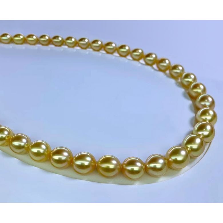 Collier de perles d'Australie Néfertiti - 9/12mm - AA+ - 2