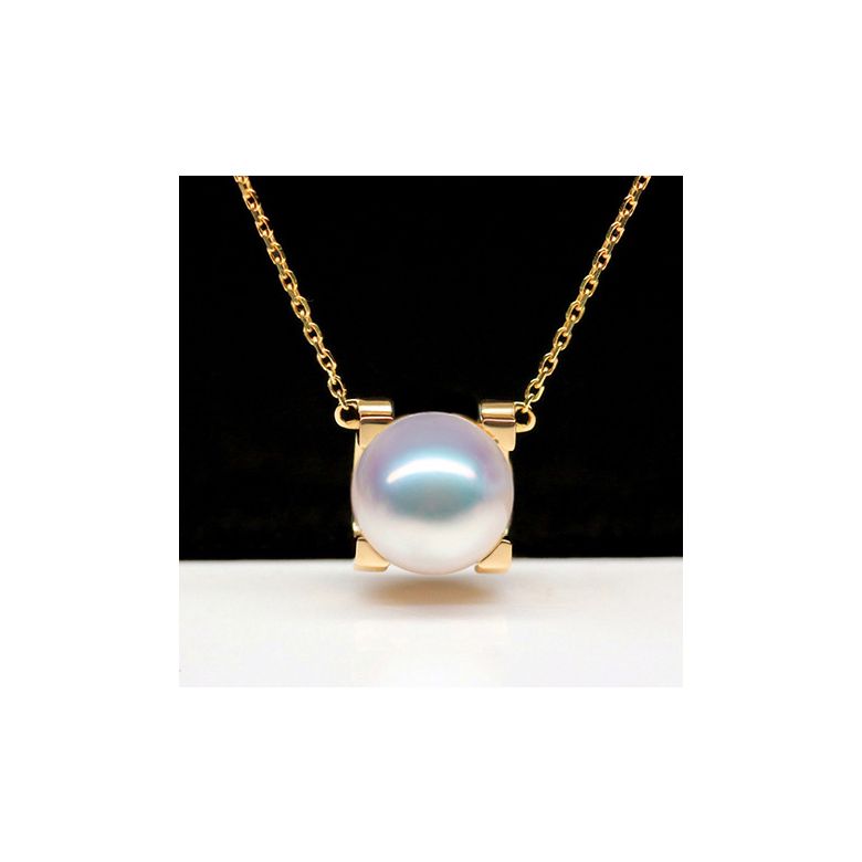 Pendentif Morita. Perles Akoya Japon et Or jaune 18cts - 1