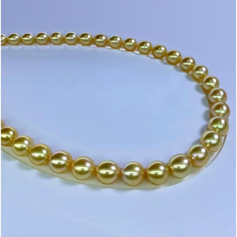 Collier de perles d'Australie Diane - 9/12mm - AA+ - 4