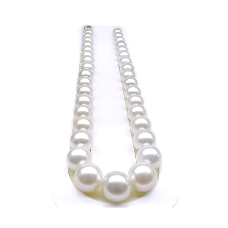 Collier perles d'Australie blanches - 11/13mm - AAA - 1