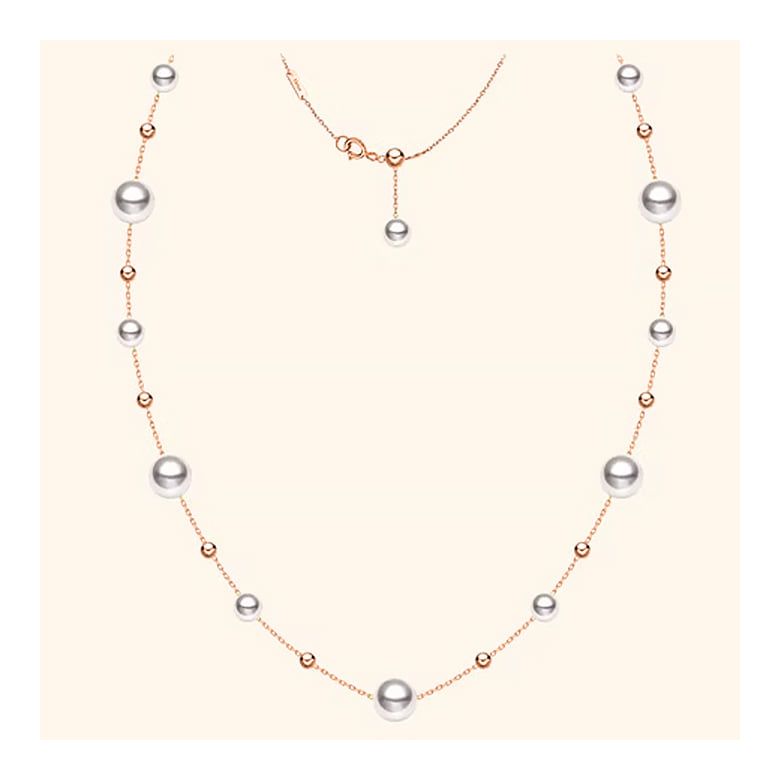 Collier Solstice II or rose - 2