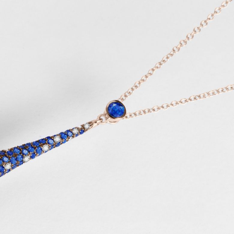Pendentif Merlin l'Enchanteur or rose - 10