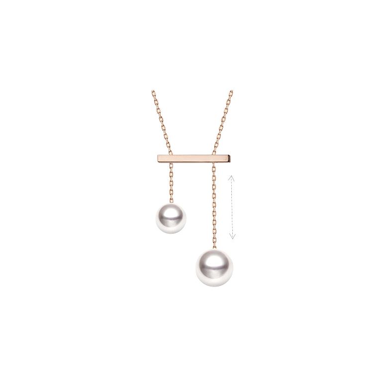Pendentif Rêverie 1 or rose - 4