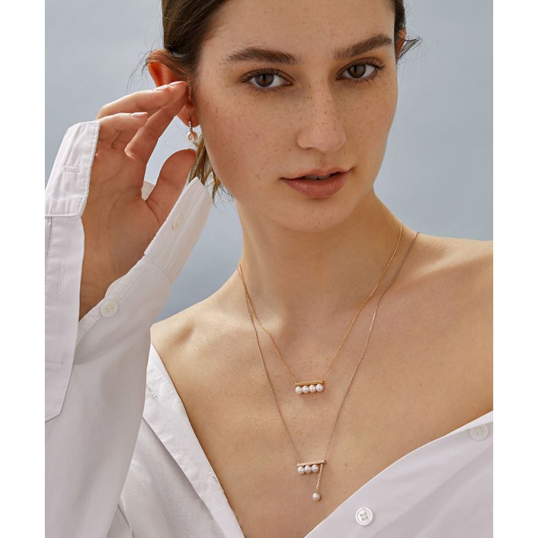 Pendentif Rêverie 6 or rose - 2