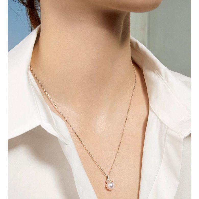 Ondine pendentif or rose - 1
