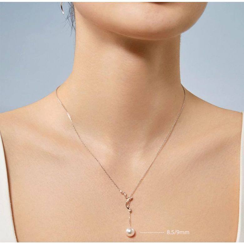 Ondine pendentif or rose - 3