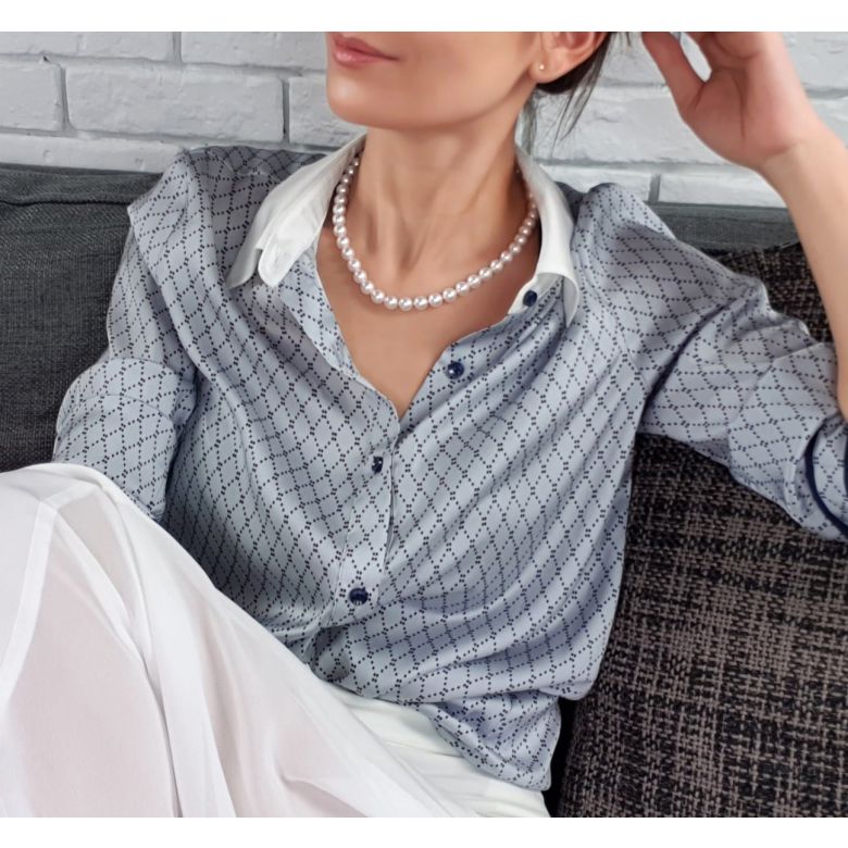 Collier luxe haute joaillerie - Perles de culture Akoya Japon - 9/9.5mm or jaune - 9