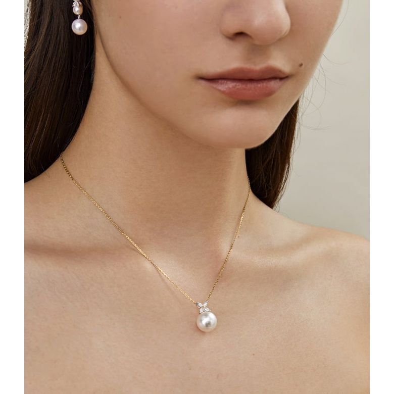 Pendentif Symphonie Nuptiale Or jaune - 3