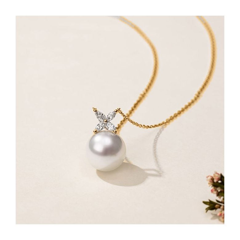Pendentif Symphonie Nuptiale Or jaune - 2