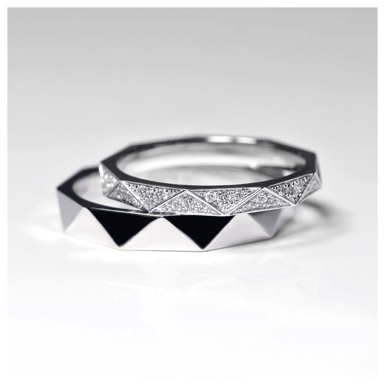 Alliances Duo Triangulaire Platine - 5