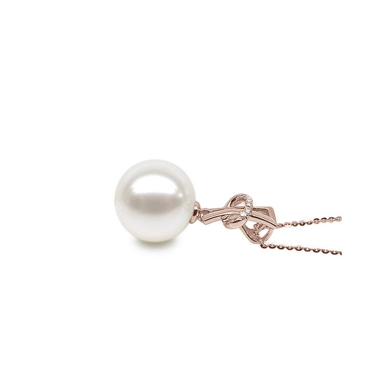 Pendentif XO or rose - 6
