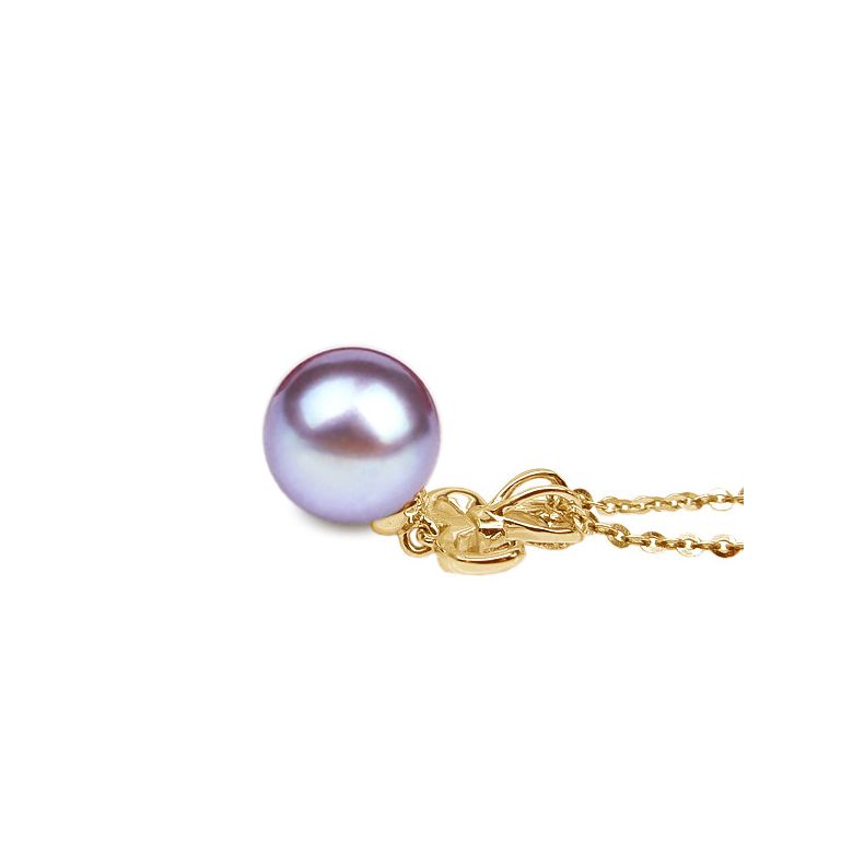 Pendentif armoiries noblesse - Or jaune, diamants - Perle blanche - 7