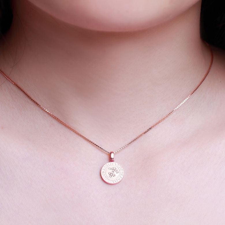 Pendentif Sagittarius Or rose. Signe du sagittaire. Zodiaque - 2