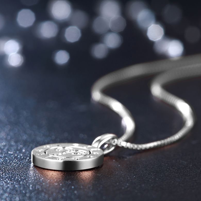 ♈Pendentif Aries Or blanc. Signe du bélier. Zodiaque - 4