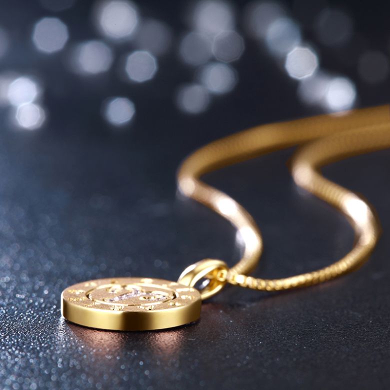 ♈Pendentif Aries Or jaune. Signe du bélier. Zodiaque - 5