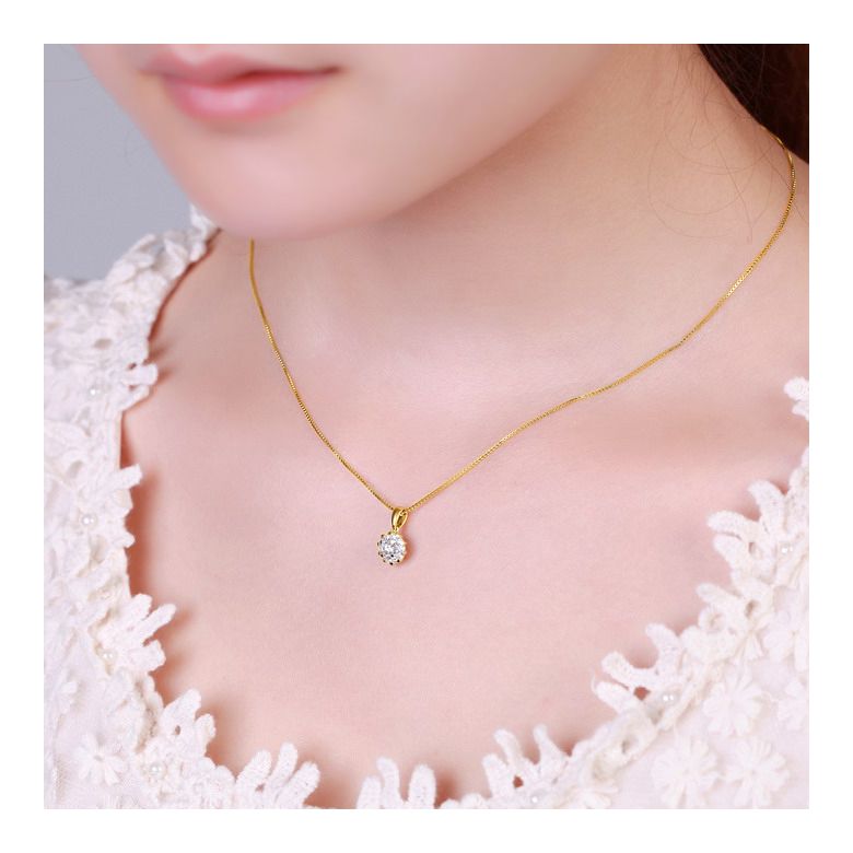 Pendentif Coeur Caillouté Or jaune et Diamants 0.30ct - 2