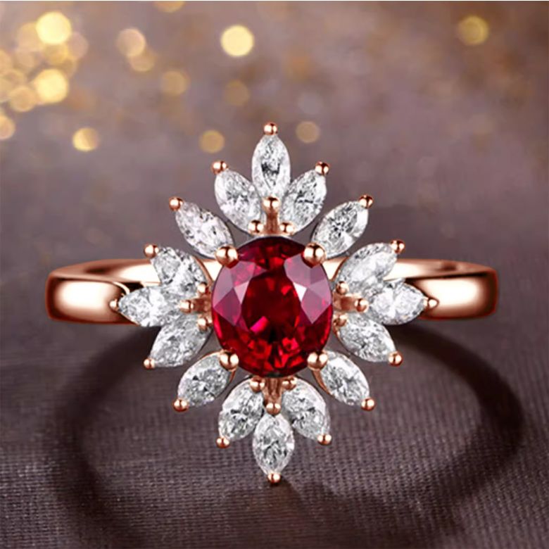 Bague Équinoxe Or rose - 2