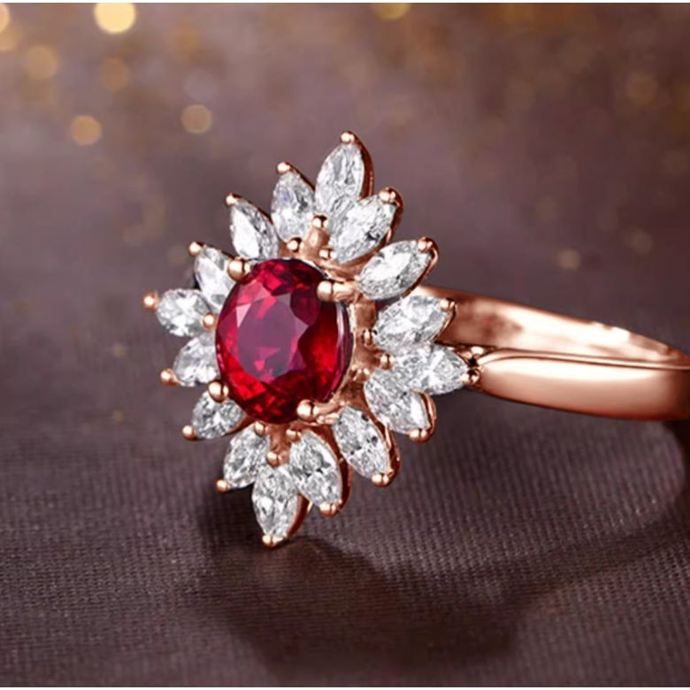Bague Équinoxe Or rose - 3