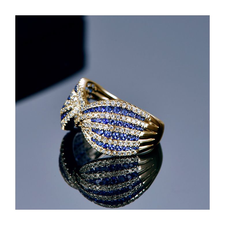 Bague Colombo or jaune - 1