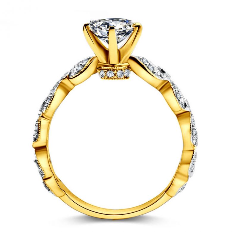 Bague Arthur Rimbaud - Sensation - Or Jaune & Diamants | Gemperles - 3