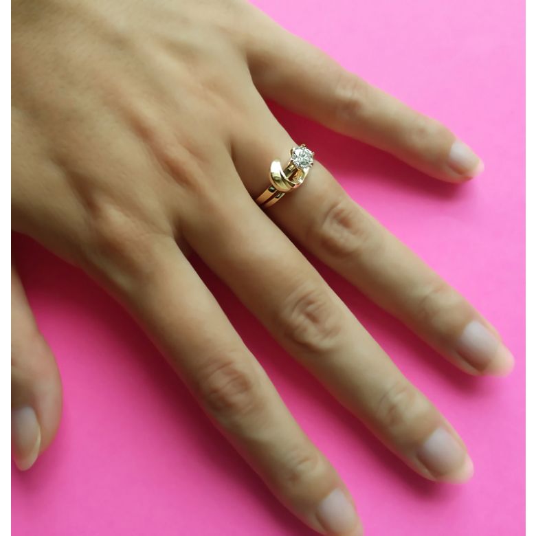 Bague Louis Aragon - Nous Dormirons Ensemble - Or Jaune 18cts | Gemperles - 3