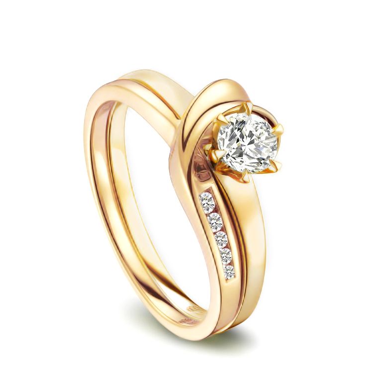Bague Louis Aragon - Nous Dormirons Ensemble - Or Jaune 18cts | Gemperles - 1