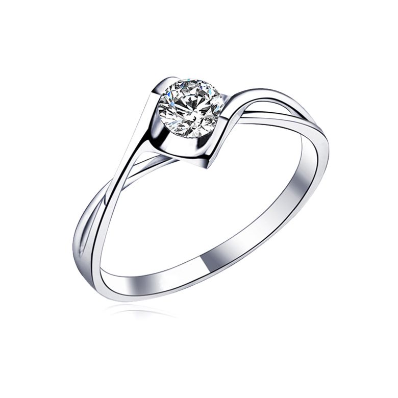 Solitaire Diamant 0.15 Carat - Victor Hugo, A Jeanne Platine | Gemperles - 3