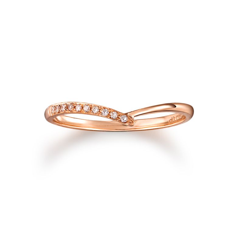 Bague Nérée Beauchemin - À Celle que J'aime - Or blanc, rose - 5