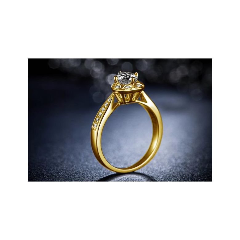 Bague Solitaire Your Best Friend - Or Jaune 18 Carats & Diamants | Gemperles - 4