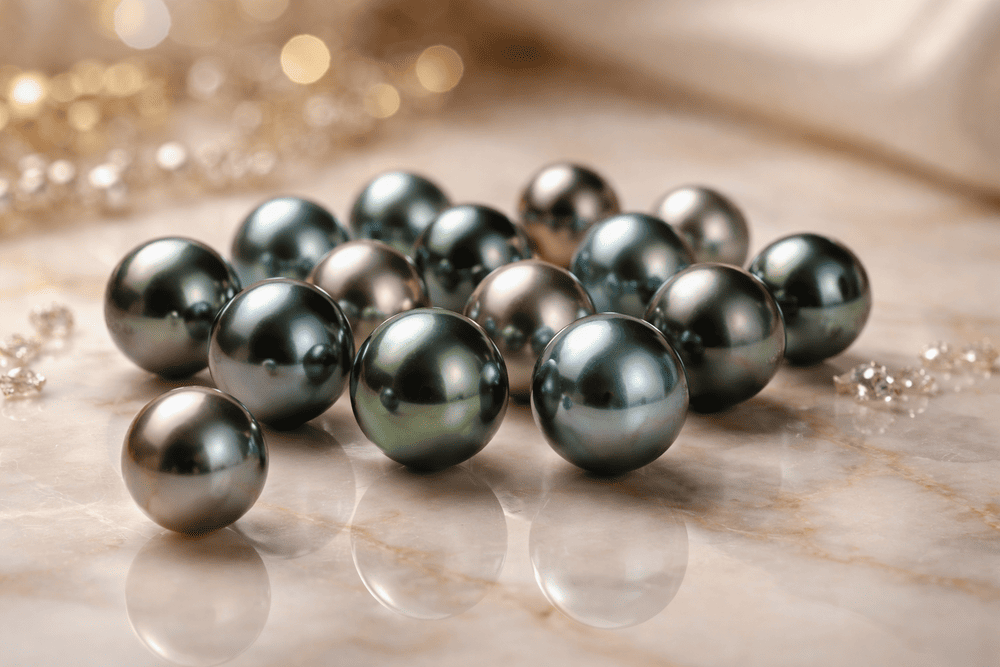 Les formes des perles de Tahiti : expression naturelle de la nacre