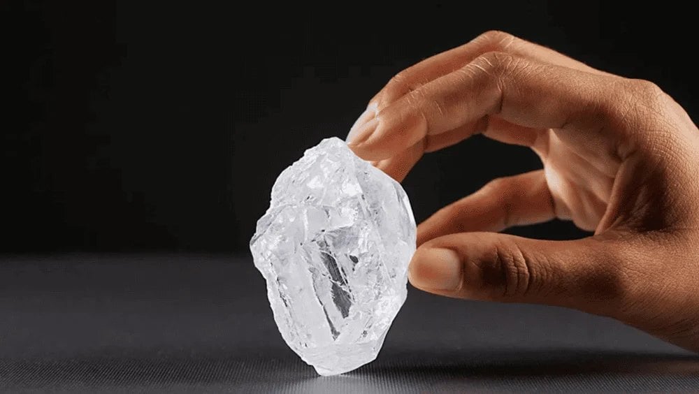 Diamant brut de 507,5 carats