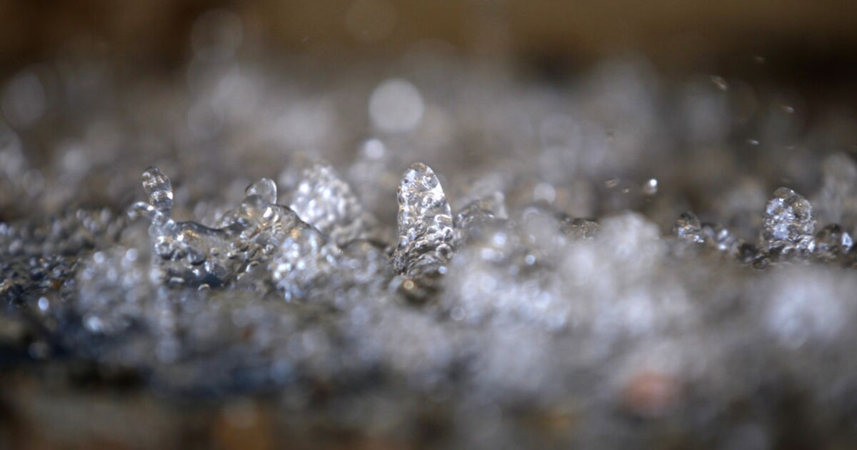 Mine de diamants à ciel ouvert — fosse d'extraction